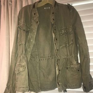 Army Green Light Jacket